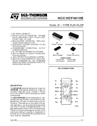 Datasheet HCC4013 manufacturer STMicroelectronics